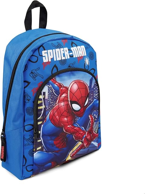 Spiderman Kids Childrens Backpack, School Backpack Travel Bag For Boys and Girls, Official Marvel Merchandise