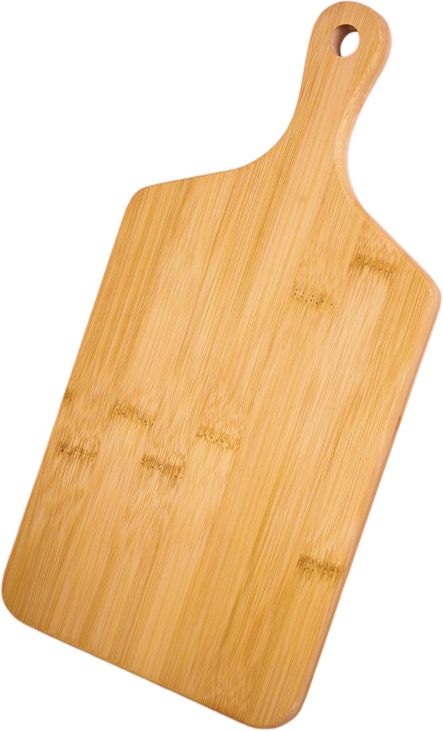 6 Pack Bamboo Cutting Board for Kitchen (16'' x 7.8'), Wooden Cutting Board with Handle, Charcuterie Board, Cheese Board, Decorative Wooden Serving Board