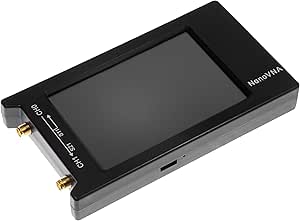 Nooelec NanoVNA-H 4 - Open Hardware Vector Network Analyzer Kit from Authorized Distributor. Includes 50kHz-1.5GHz+ Portable VNA with 4" LCD, EMI Shielding &amp; SOLT Calibration Kit. Support Innovation!