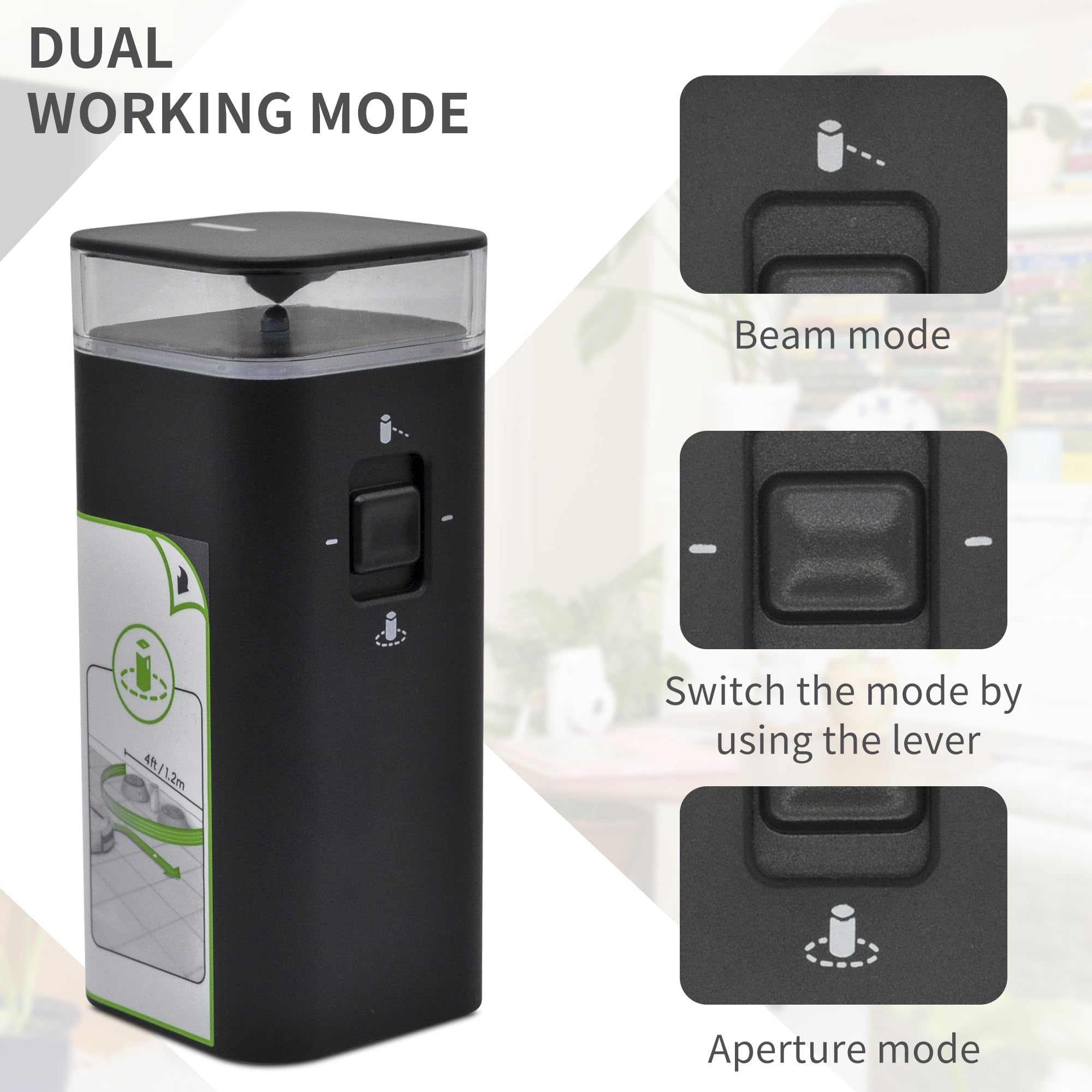 Amazon.com - 2-Pack Dual Mode Virtual Wall Barrier Compatible for