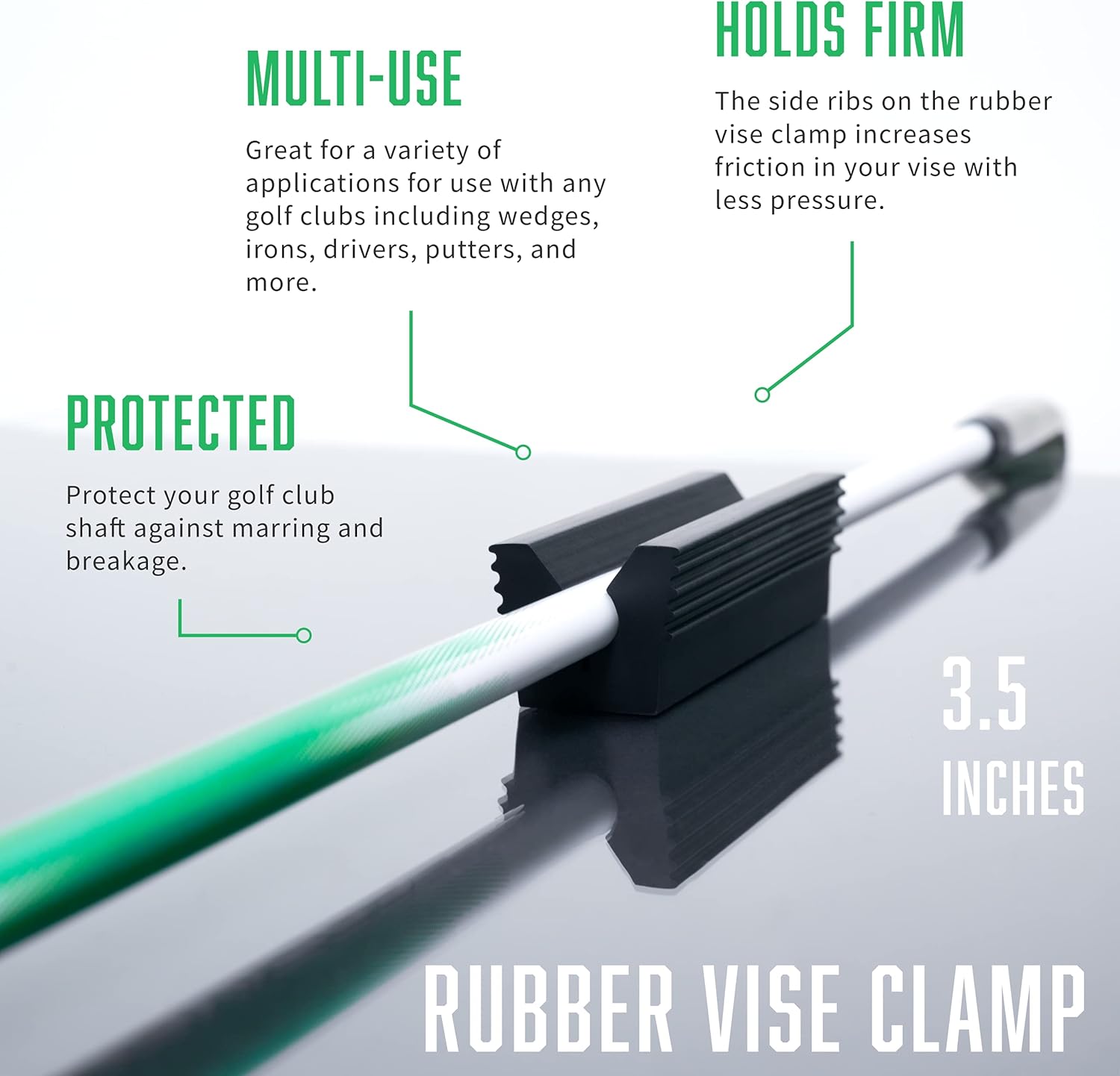 Wedge Guys DC Tour Golf Grips Kit – 4 Grip Zones for Supreme Comfort & Control - All-Weather Performance Golf Club Grips Replacement for Regripping Wedges Drivers Irons Hybrids, Midsize or Standard