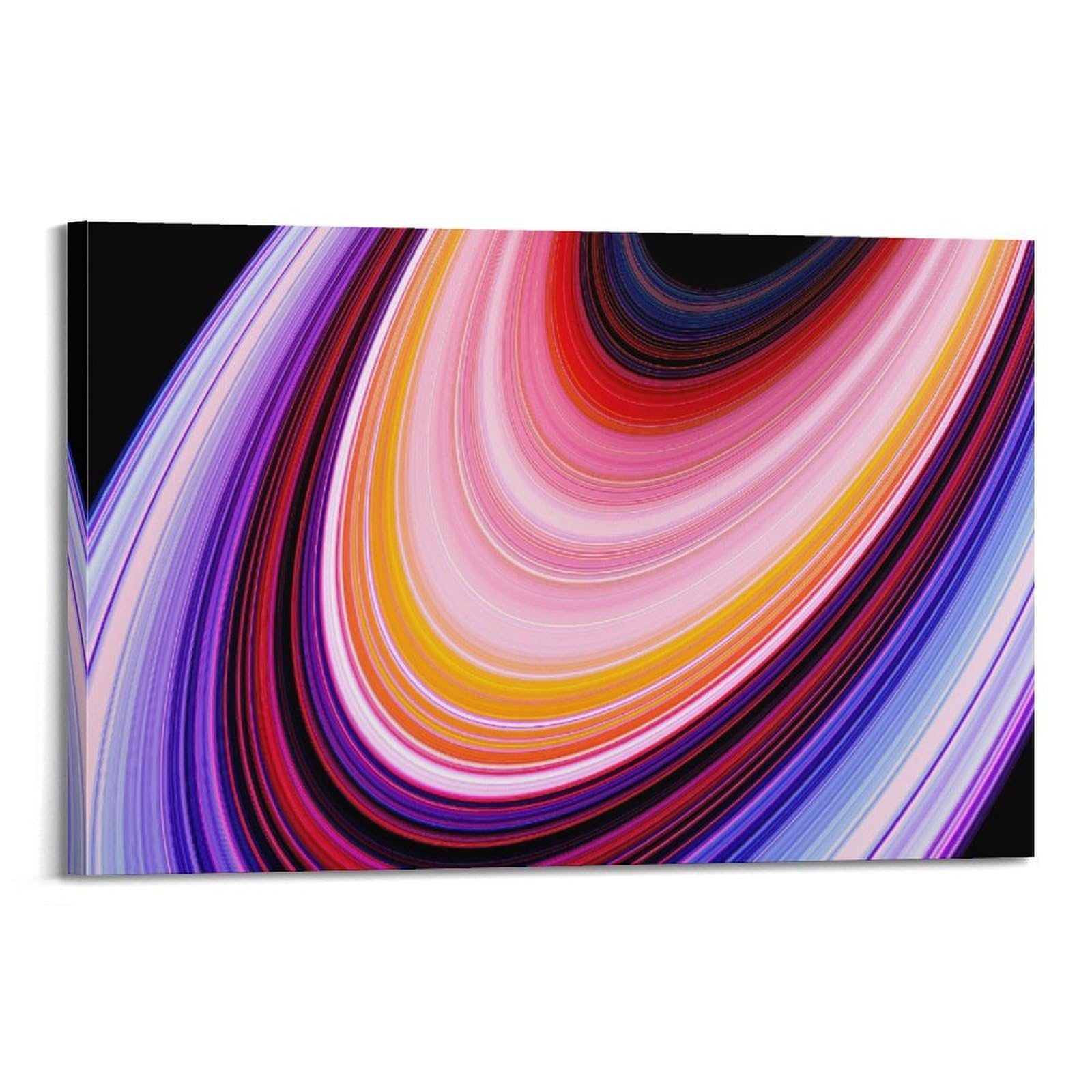 OKAHYS Planetary Rings Ultrawide Space Poster Decorative Painting Canvas Wall Artworks Picture 20x30inch(50x75cm)