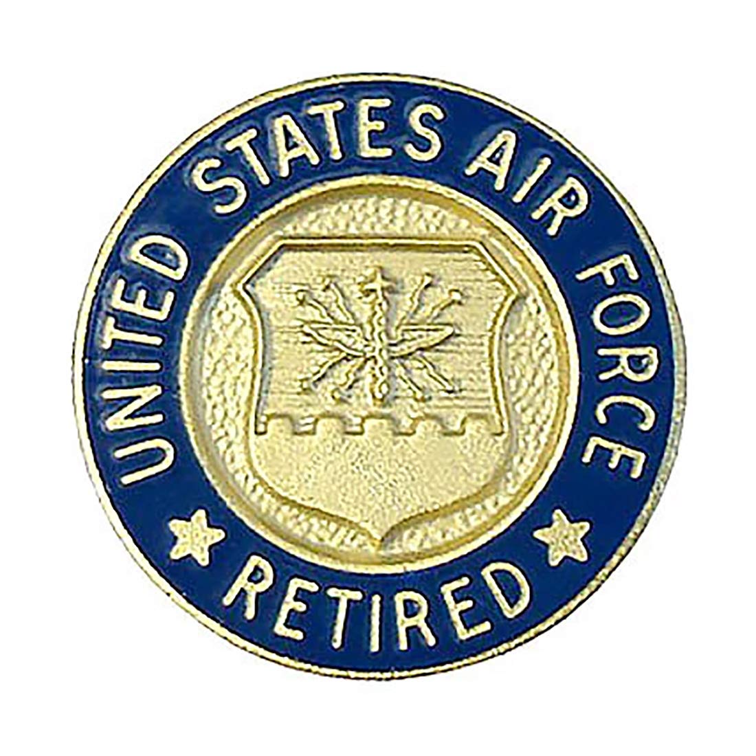 Uniform Accessories Unlimited IncUS Air Force Retired Lapel Pin