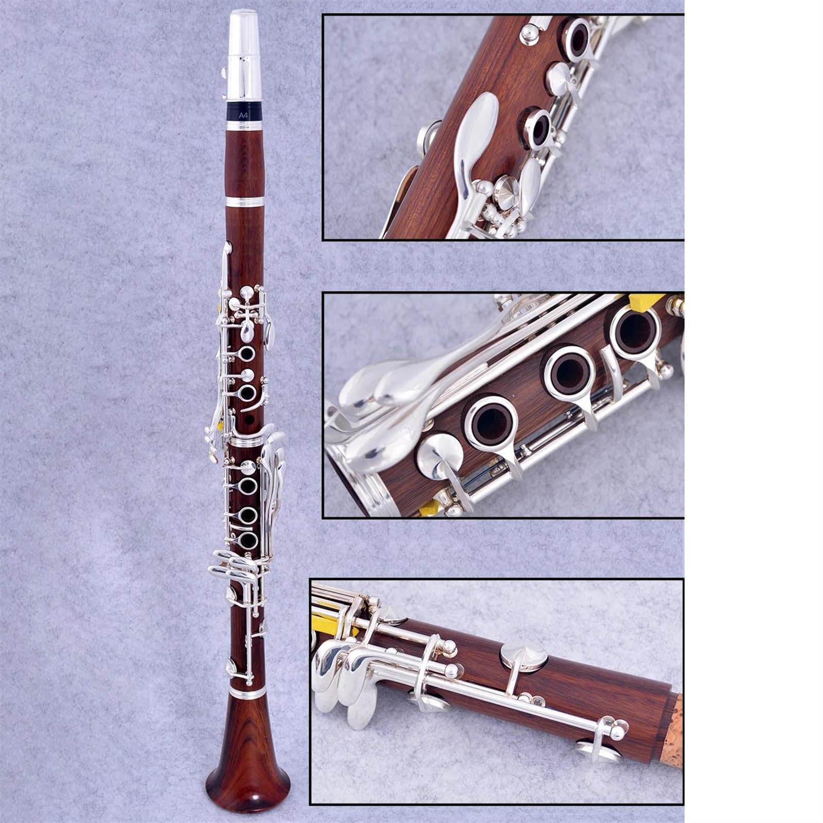 Buffet Clarinetto Professionale 18 Chiavi Placcate In Argento Sib Palissandro Sib Klarnet