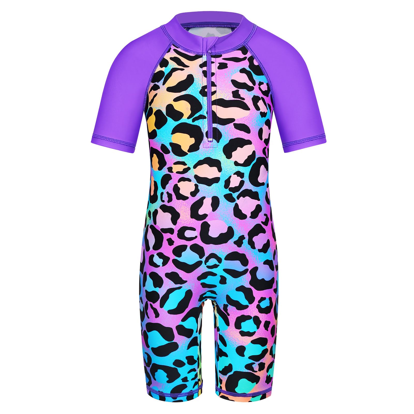 HUAANIUE Costume Bagno Bambina CocoTree | Intero Protezione UV 50+ 2-12 Anni - Foto 8