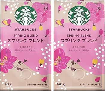Amazon.co.jp: スターバックス スプリング ブレンド 140g×2袋
