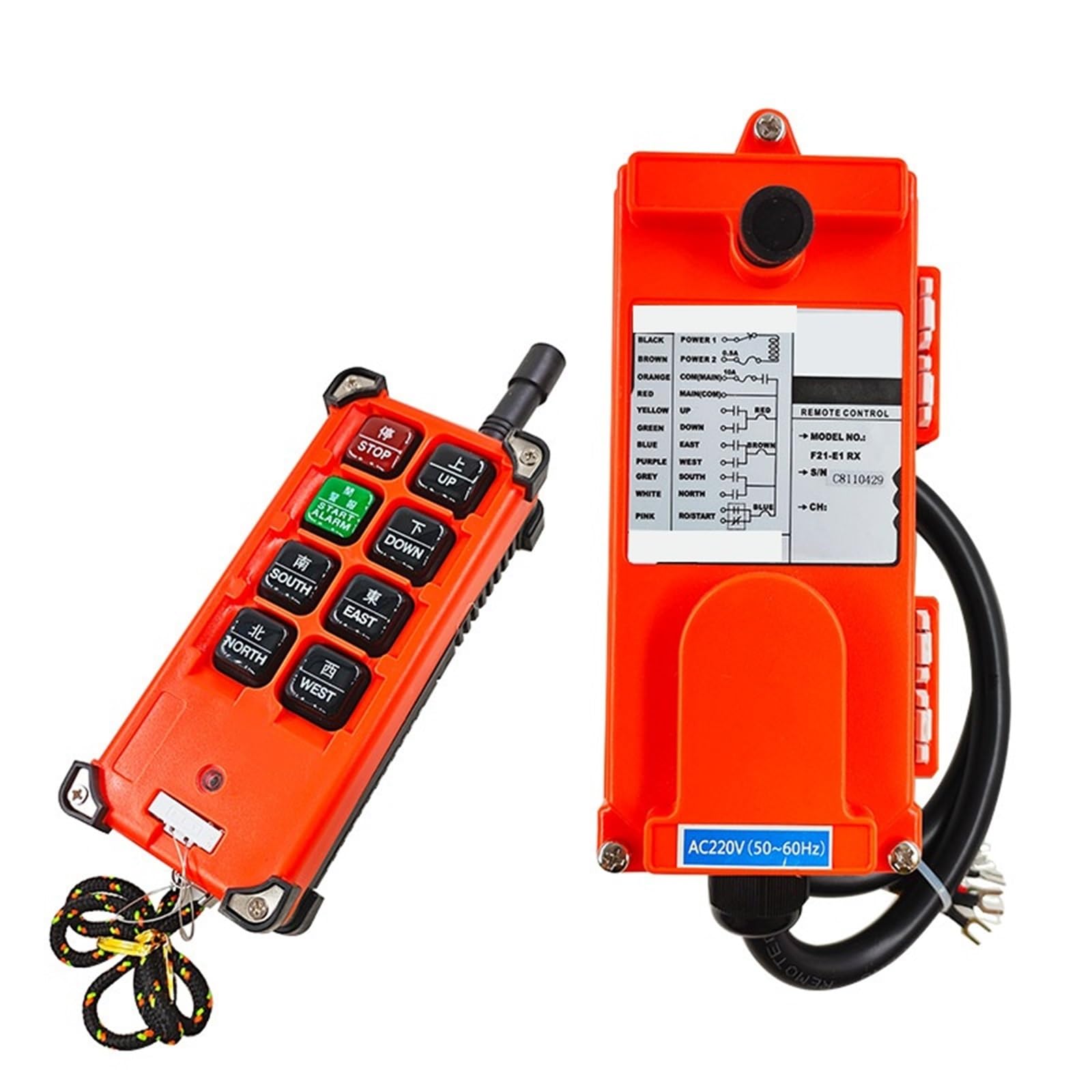 F21-E1B Industrial Remote Control Button(24V)