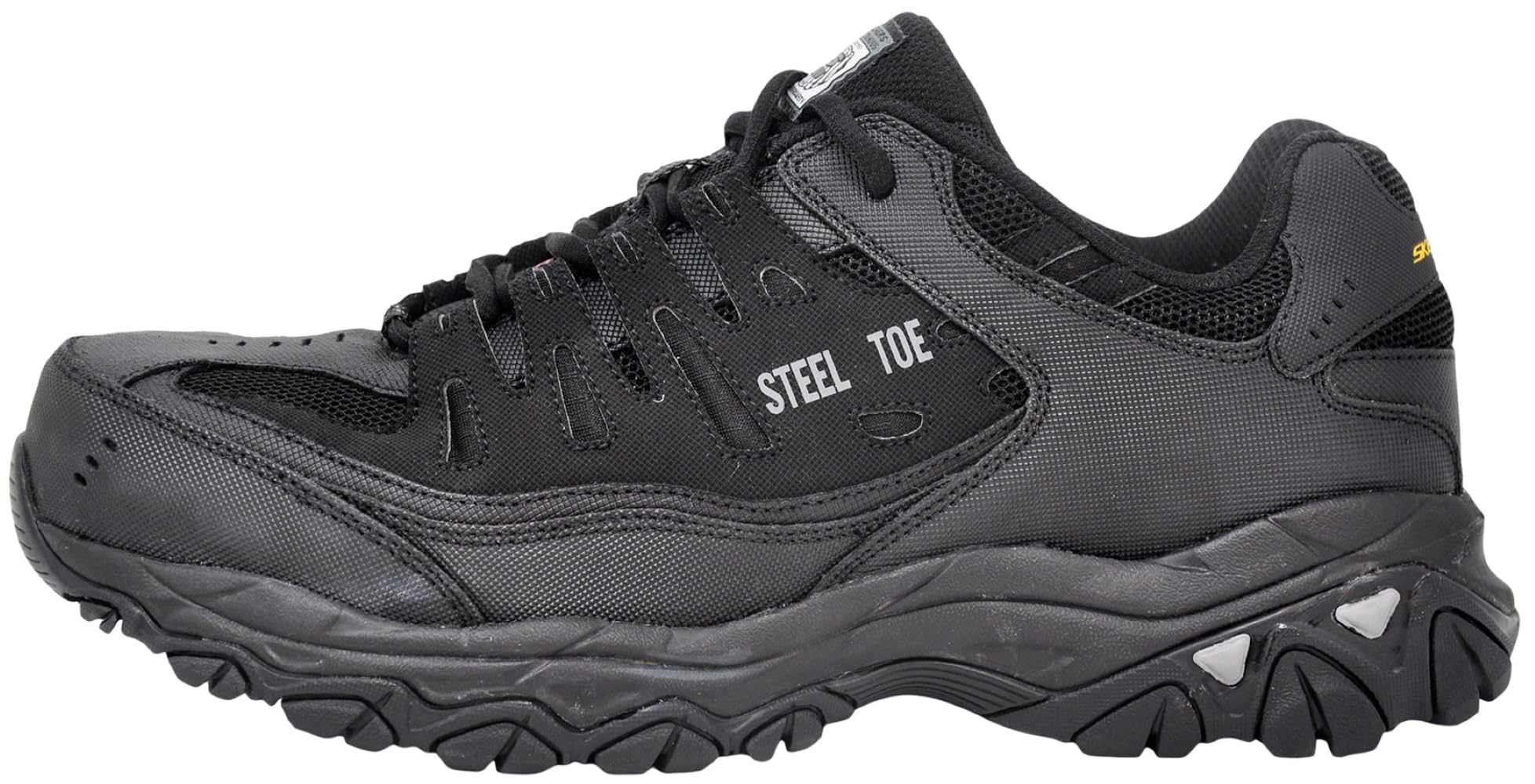 Skechers Męskie buty budowlane Cankton Steel Toe Electric Hazard