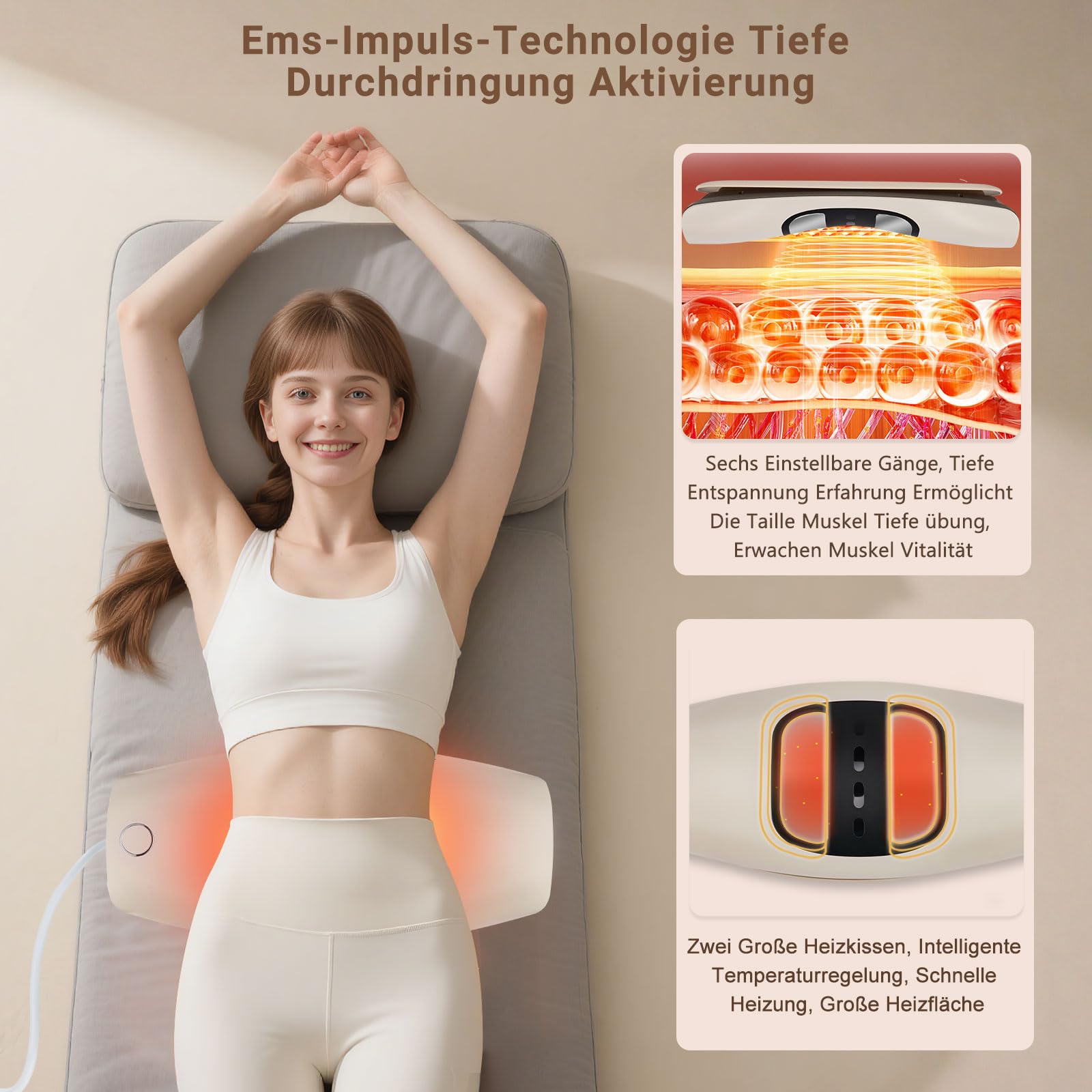 Electric Lendenwirbel-Massagegerät, Elektrisches Lendenwirbel-Traktionsgerät, massagegerät rücken, infrarot massagegerät