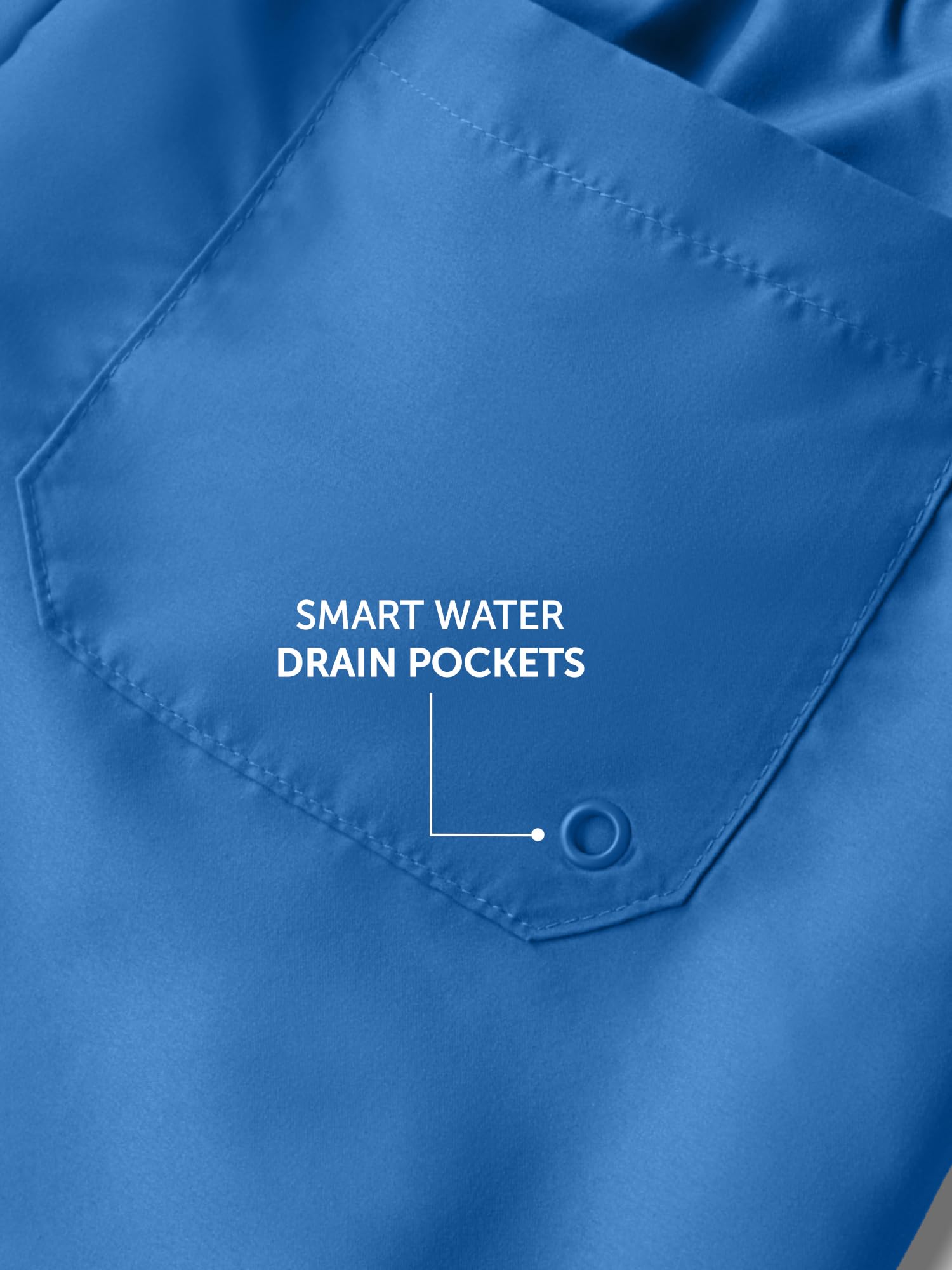 XYXX Aqua Swim Shorts with Side Pockets and Drawstring | Lighweight, Quick Dry Swimming Shorts with UV Protection for Men 3