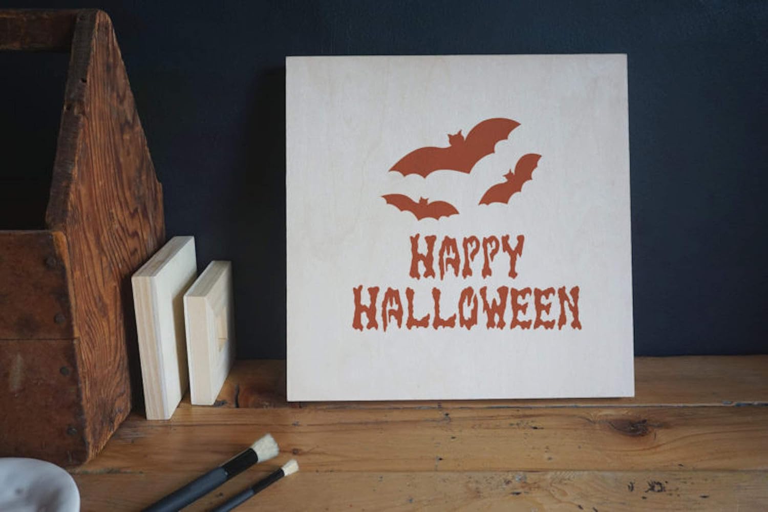 Ultimate Halloween 31 Pack Stencil Set, Pumpkin Stencils, Halloween Motifs -Includes Happy Halloween, Black Cat, Raven, Bat, Skulls, Monsters, Haunted House – 6” to 11”– Laser Cut Mylar by Stencil1