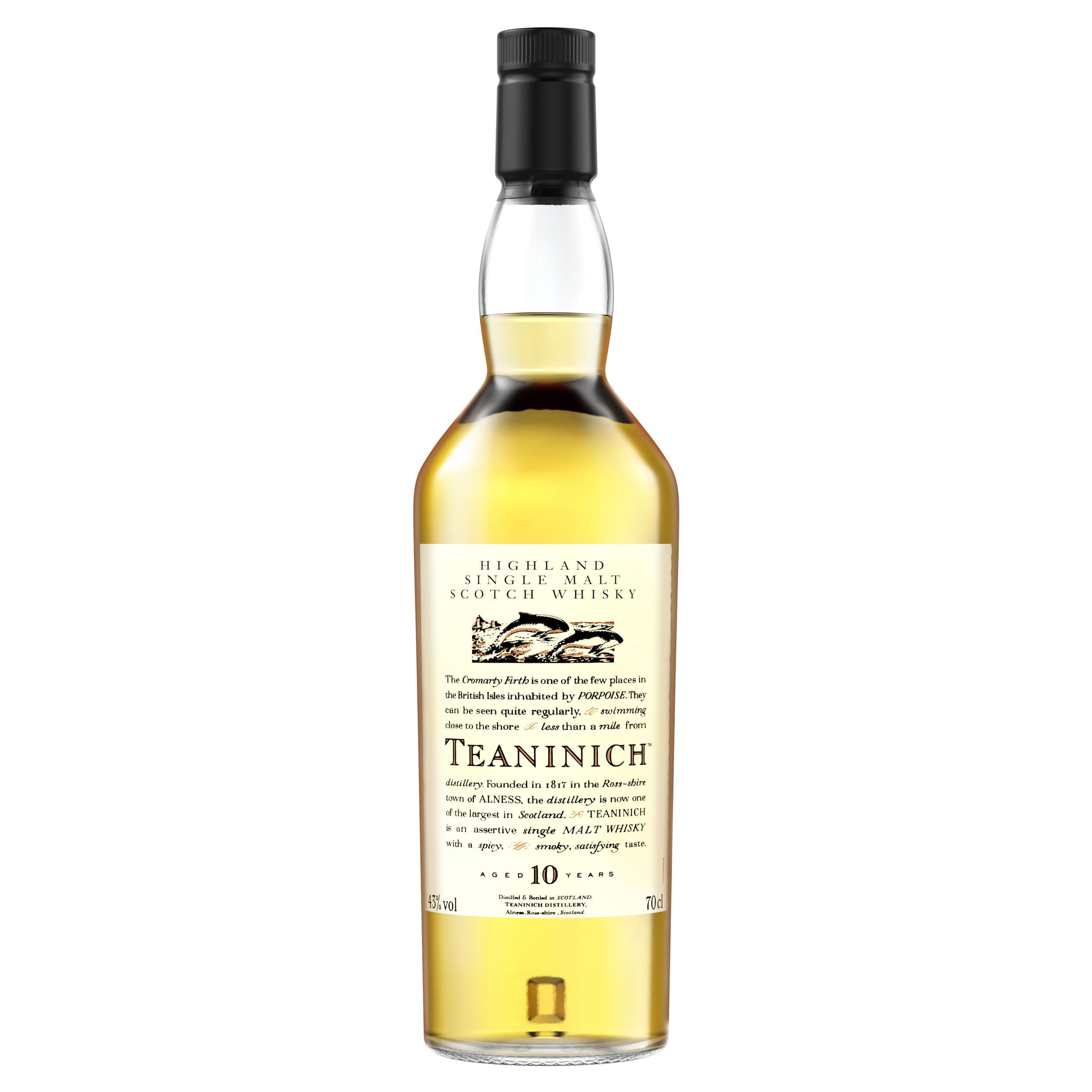 Teaninich 10 Jahre Single Malt Scotch Whisky 70 cl – Flora & Fauna Collection
