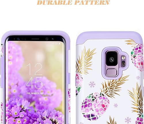 Miniatura 3 de Fingic - Funda para Samsung Galaxy S9 (5,8 pulgadas, 2018), color morado