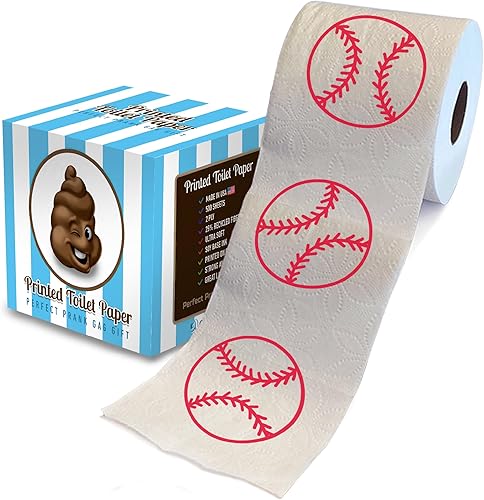 Miniatura 8 de Printed TP Rollo de papel higiénico impreso para juegos deportivos, sorpresa para el día del juego, para adultos, mujeres y hombres, regalos