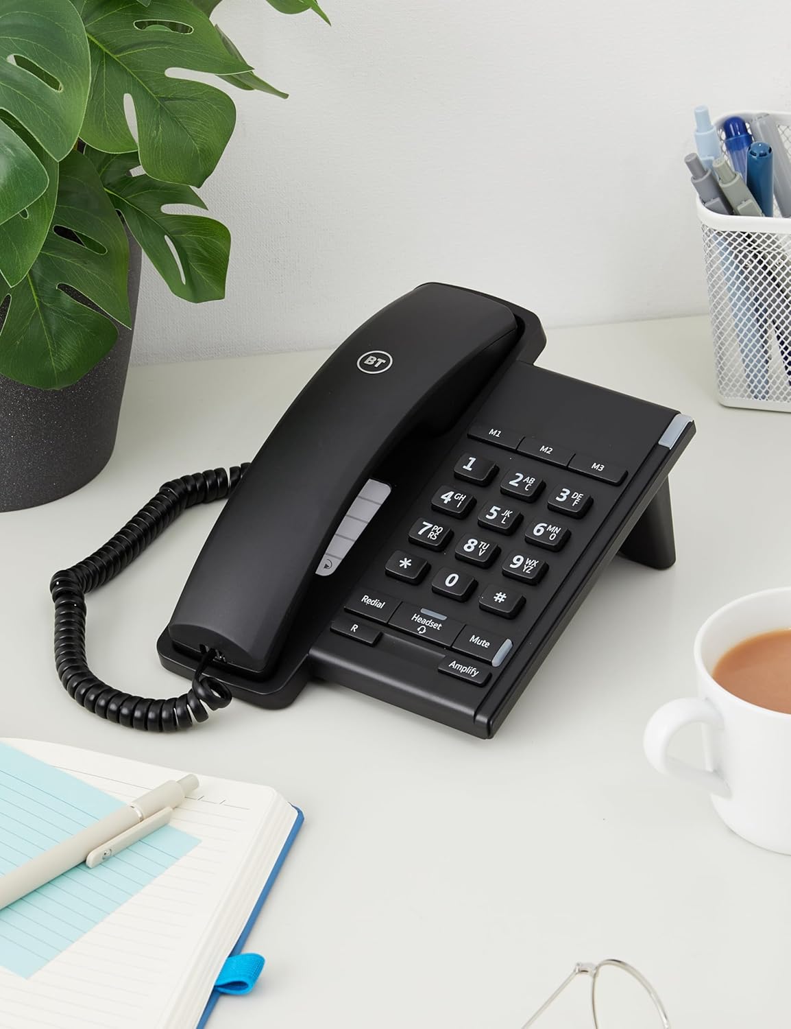 BT CONVERSE 2100 CORDED PHONE BLACK