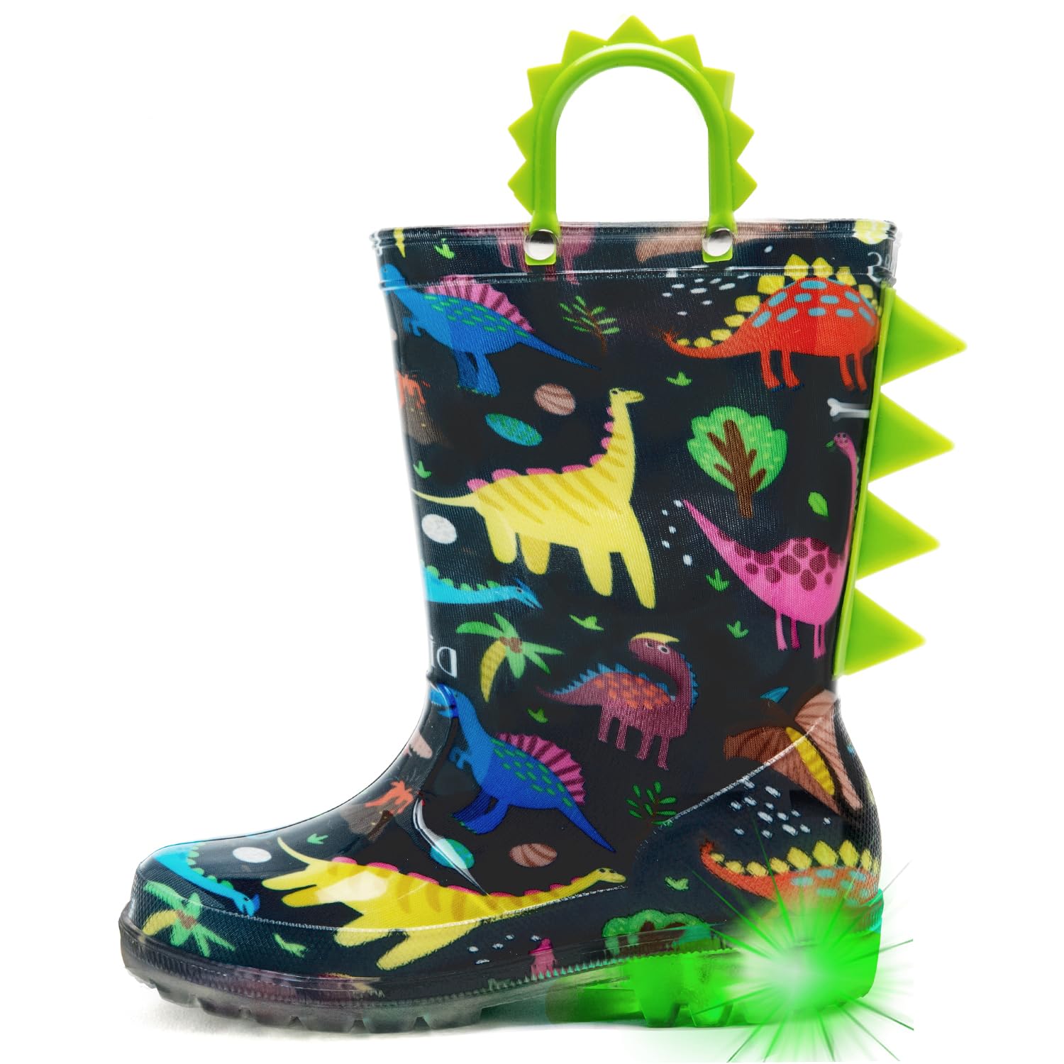 HugRain Dinosaur Light Up Boots
