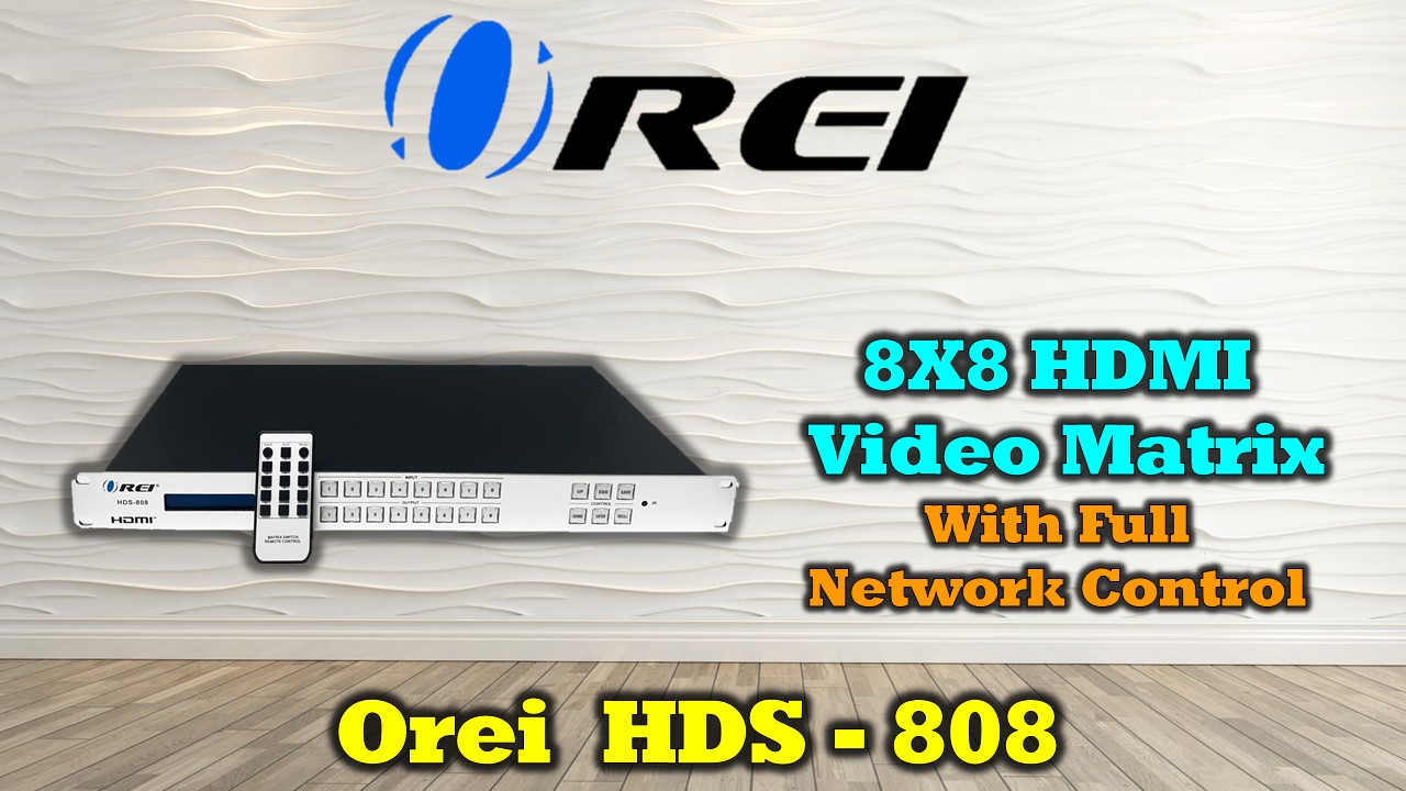 omy89ページ Amazon.com: OREI 8x8 HDMI 4K Matrix Switch/Splitter, (8-Input, 8