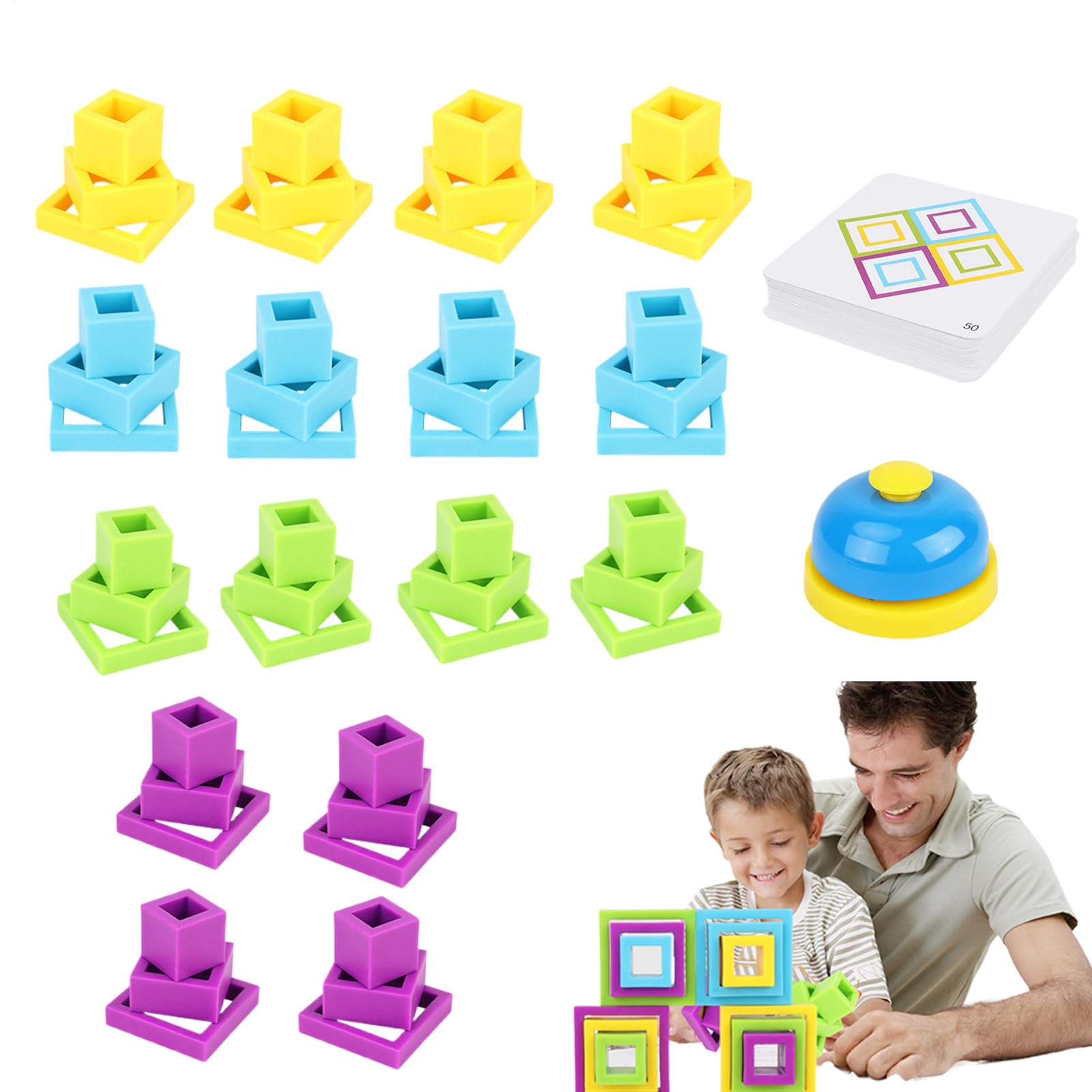 Jeu de plateau interactif parents-enfants, cadeau d'éveil idéal - 8