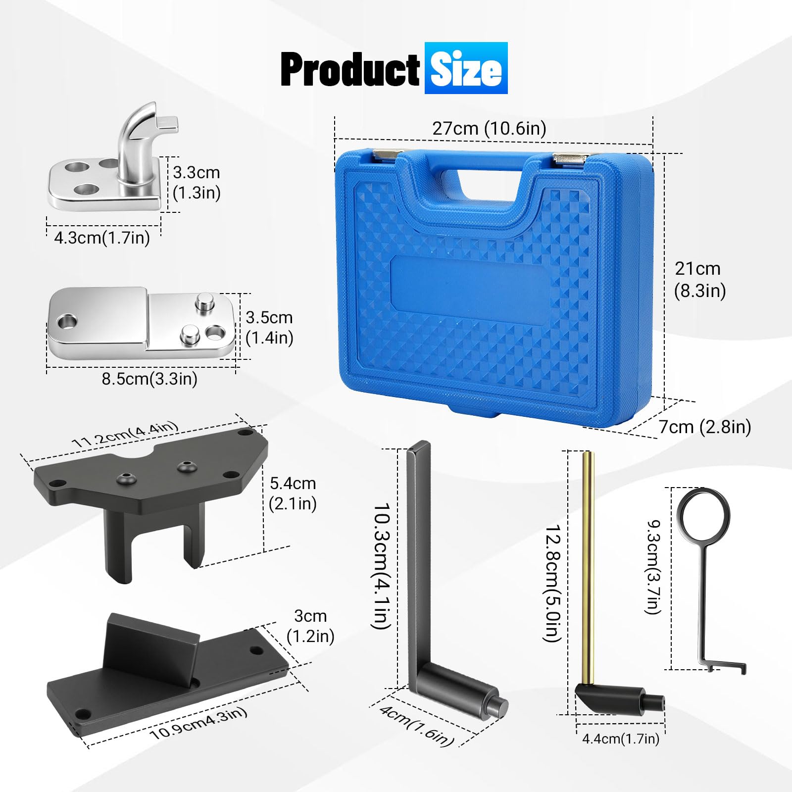RUIZHI Kit 7 Pièces Outil de Calage de Distribution Moteur