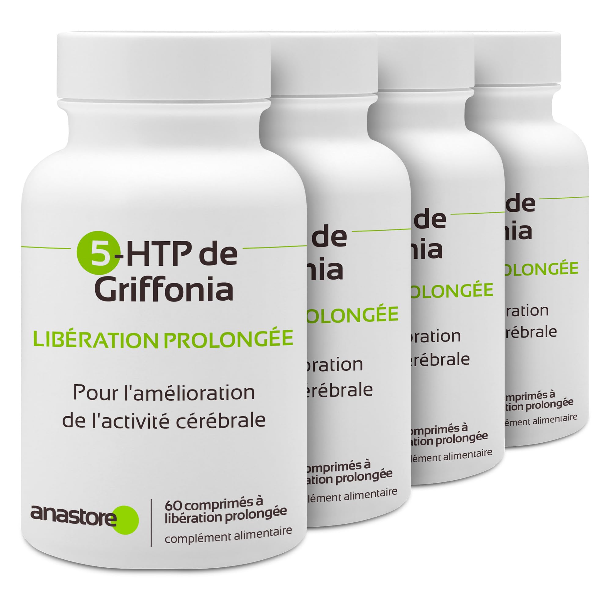 5-HTP de Griffonia * 510 mg/comprimés * origine naturelle à libération prolongée * équilibre émotionnel (4)