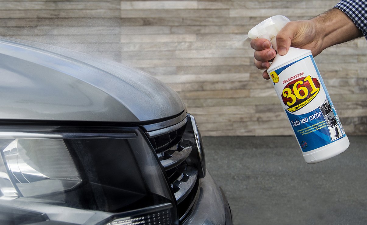 Sisbrill 361 Todo Uso Coche Limpiador 750 ml Interior y Exterior