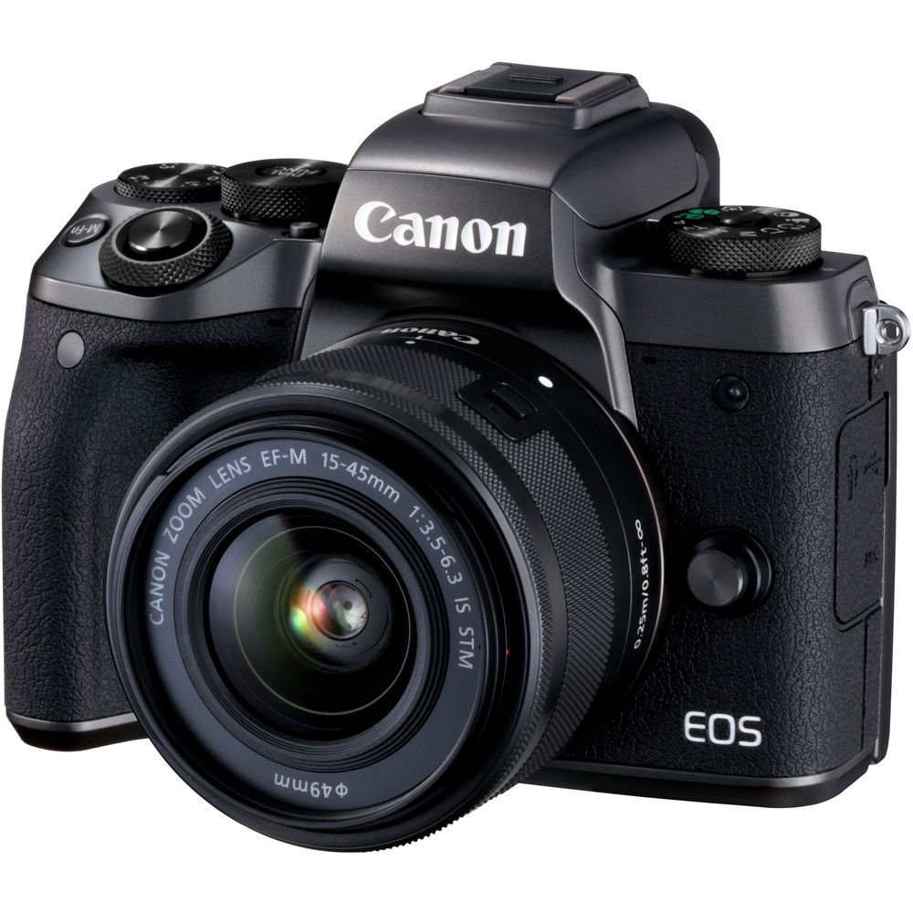 Buy Canon EOS M5 Mirrorless Camera Kit 15-45mm Lens Kit Wi-Fi 