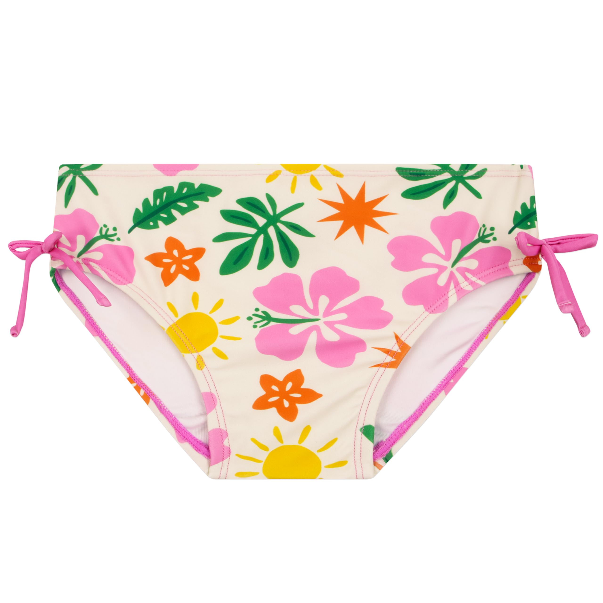 Disney Maillot de Bain Filles Lilo et Stitch, Maillot De Bain Piscine 2 Pièces Lilo à Manches Longues avec Arcs, Stitch Vetement Fille