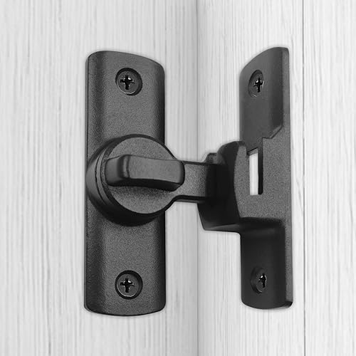 Cerradura de puerta de granero, cerradura de cadena de puerta, cerradura de puerta de tormenta, cerraduras de puerta abatible de 90 o 180 grados,