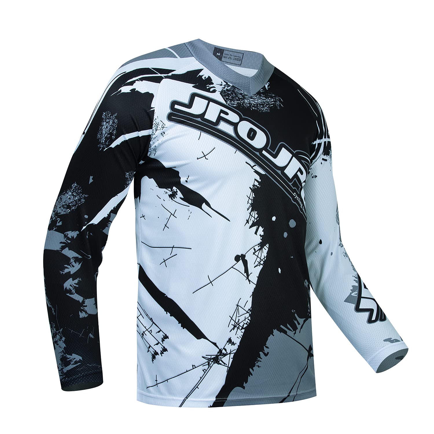 JPOJPO Maglia da uomo MX Motocross Maglie Dirt Bike Downhill Racing Shirt Equitazione Verde