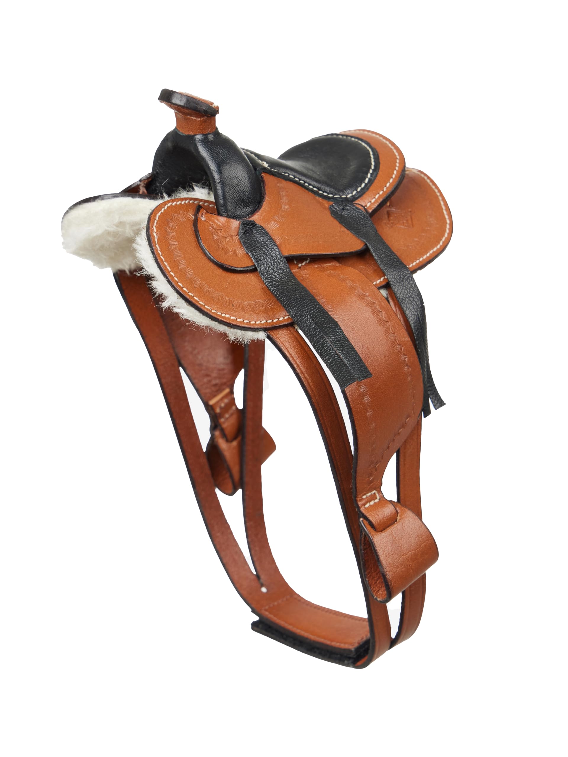 LeMieux Toy Pony Western Saddle - Educational Toy - Age 3+ - Tan
