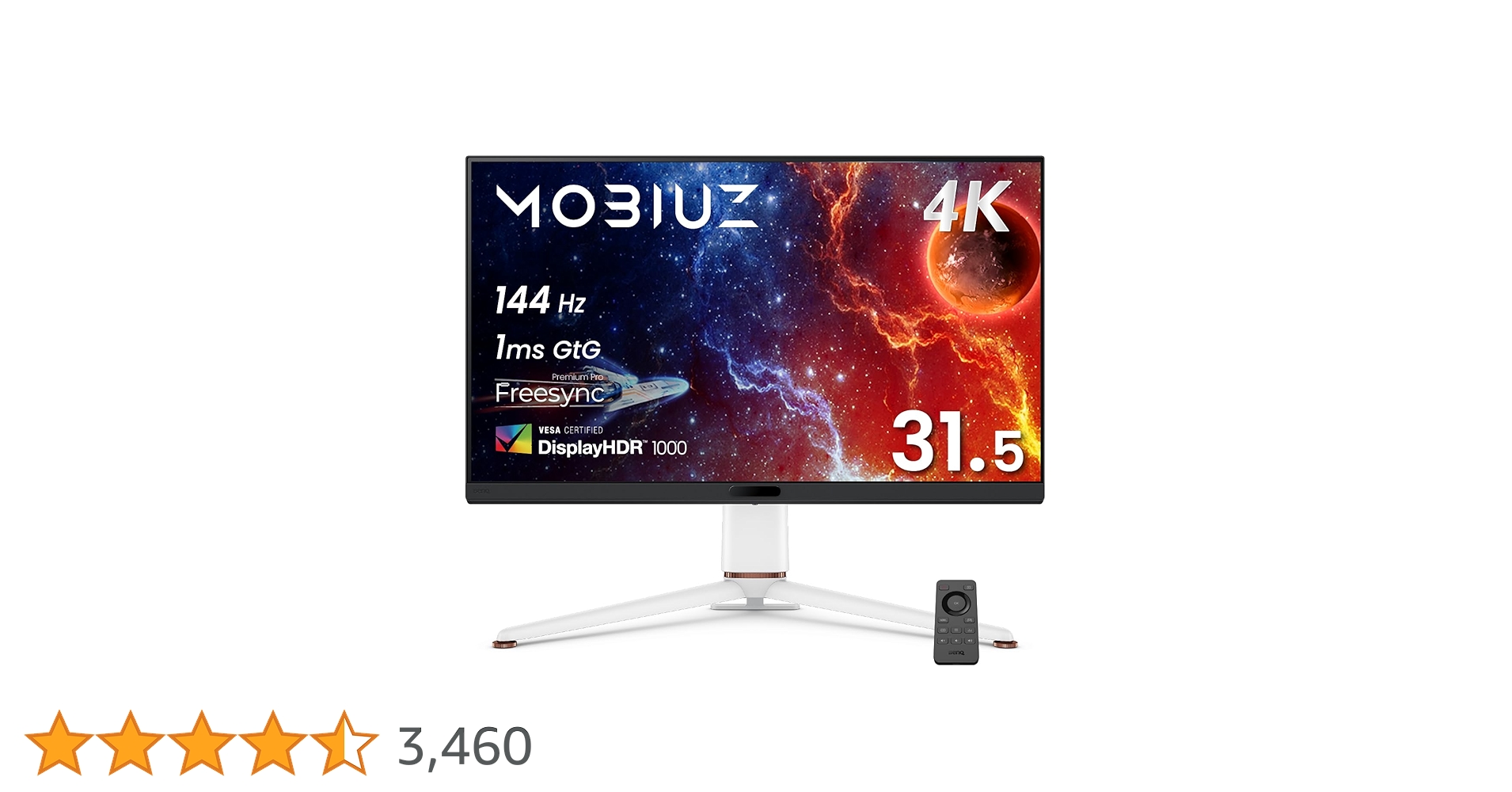 Amazon.co.jp: BenQ MOBIUZ EX321UX Gaming Monitor (31.5