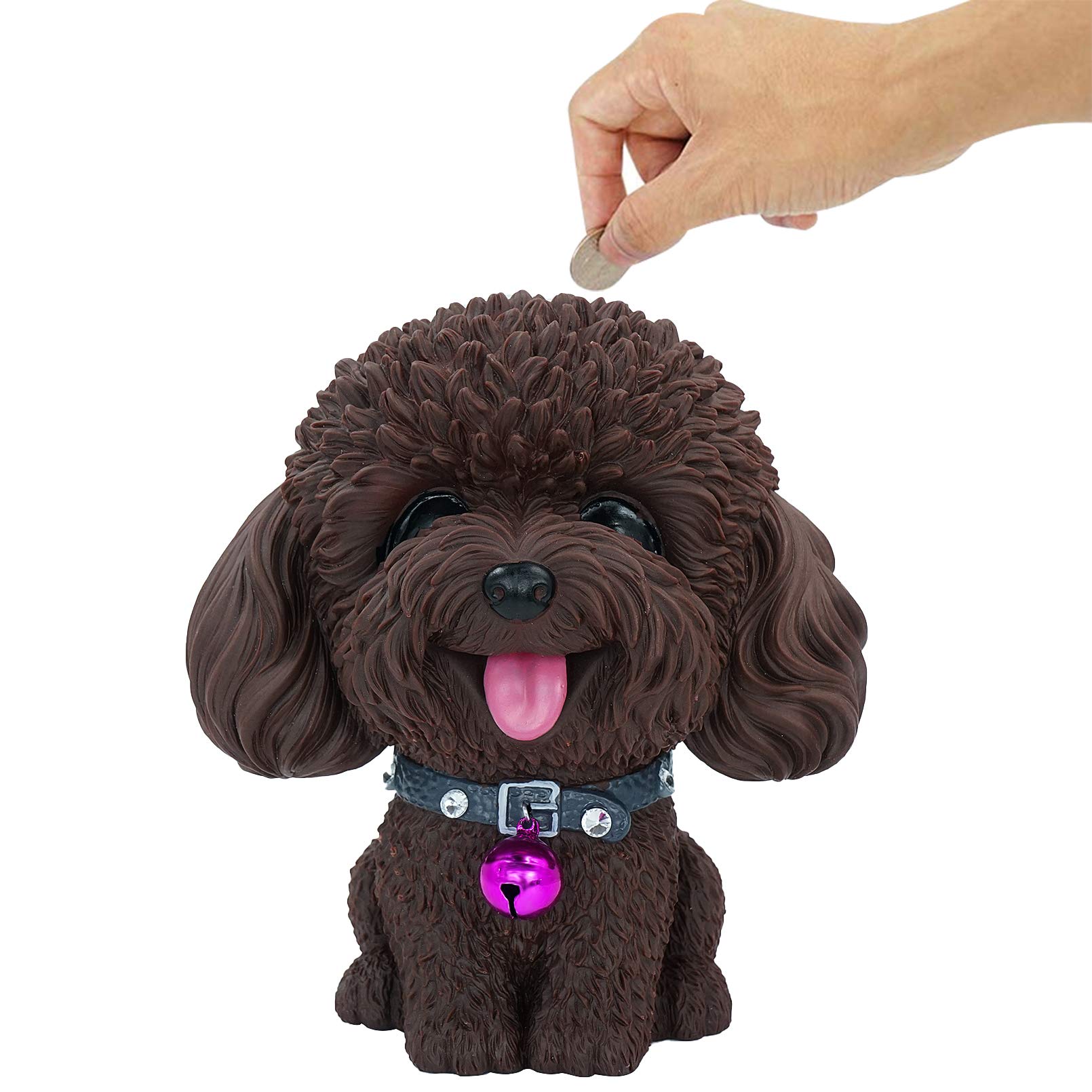 Amazon.com : DreamsEden Cute Dog Piggy Bank - Plastic Saving Pot  display picture 1