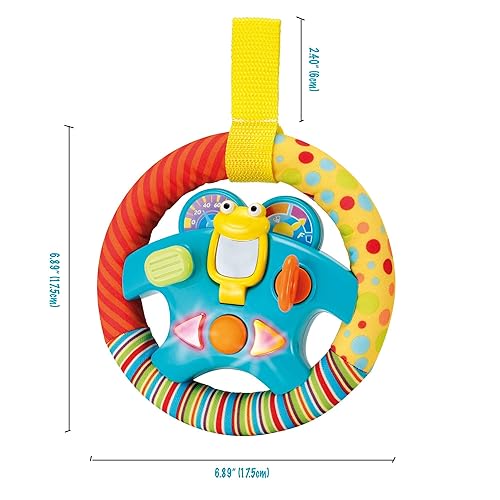Miniatura 7 de KiddoLab Noche estrellada y viaje por carretera Duo volante interactivo y móvil de cuna de ensueño - Canciones de cuna relajantes y aventuras
