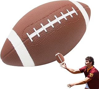 Fútbol Americano Tamaño 3, Fútbol Americano Juvenil, Balón De Enseñanza Para Juegos De Equipo, Material De PVC, Antideslizante, Impermeable, Para Todo Tipo De Lugares,condiciones Climáticas. 20cm*10cm