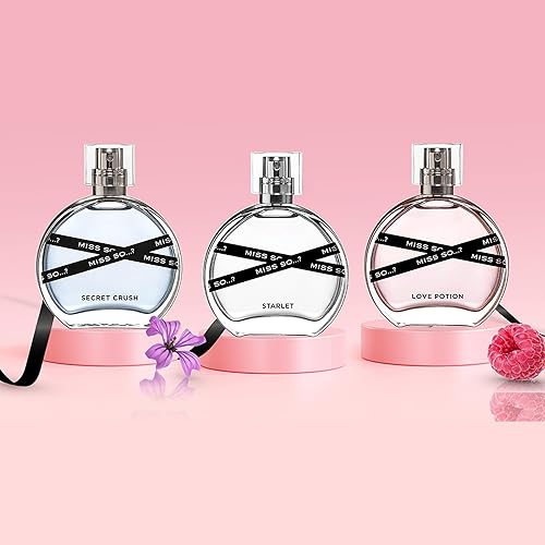 Miniatura 8 de So... Miss So Set - Perfumes para mujer con notas de perfume floral, afrutado y vainilla - 800 aerosoles - Regalos para mujeres - Set de regalo de 3