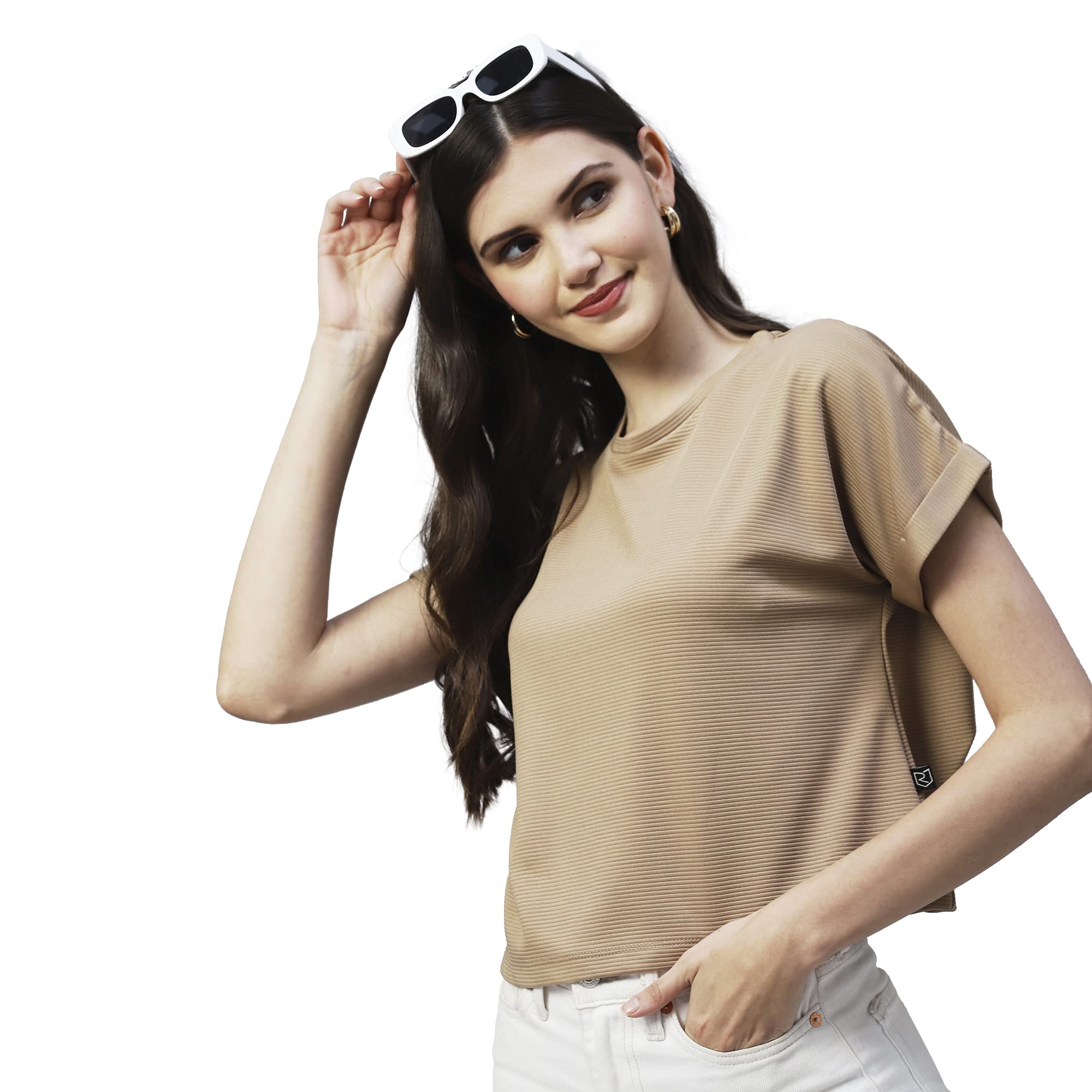 rigo Women's Solid Regular Fit Top-picture-43