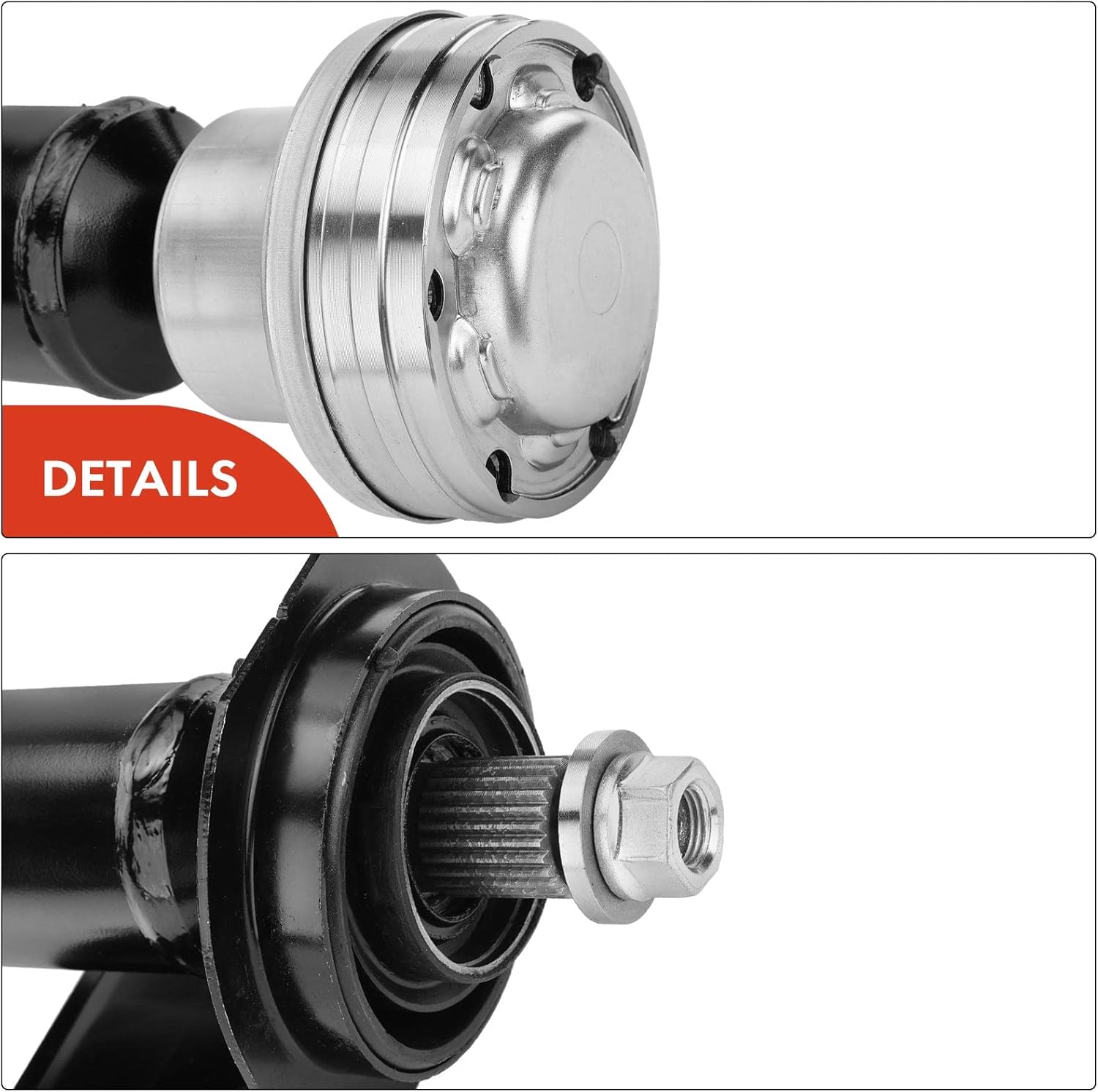 A-Premium Rear Complete Drive Shaft Prop Shaft Driveshaft Assembly Compatible with Mercedes-Benz ML430 1999-2001, ML500 2002-2005, ML55 AMG 2000-2003, 4WD, Replace# 163410120239