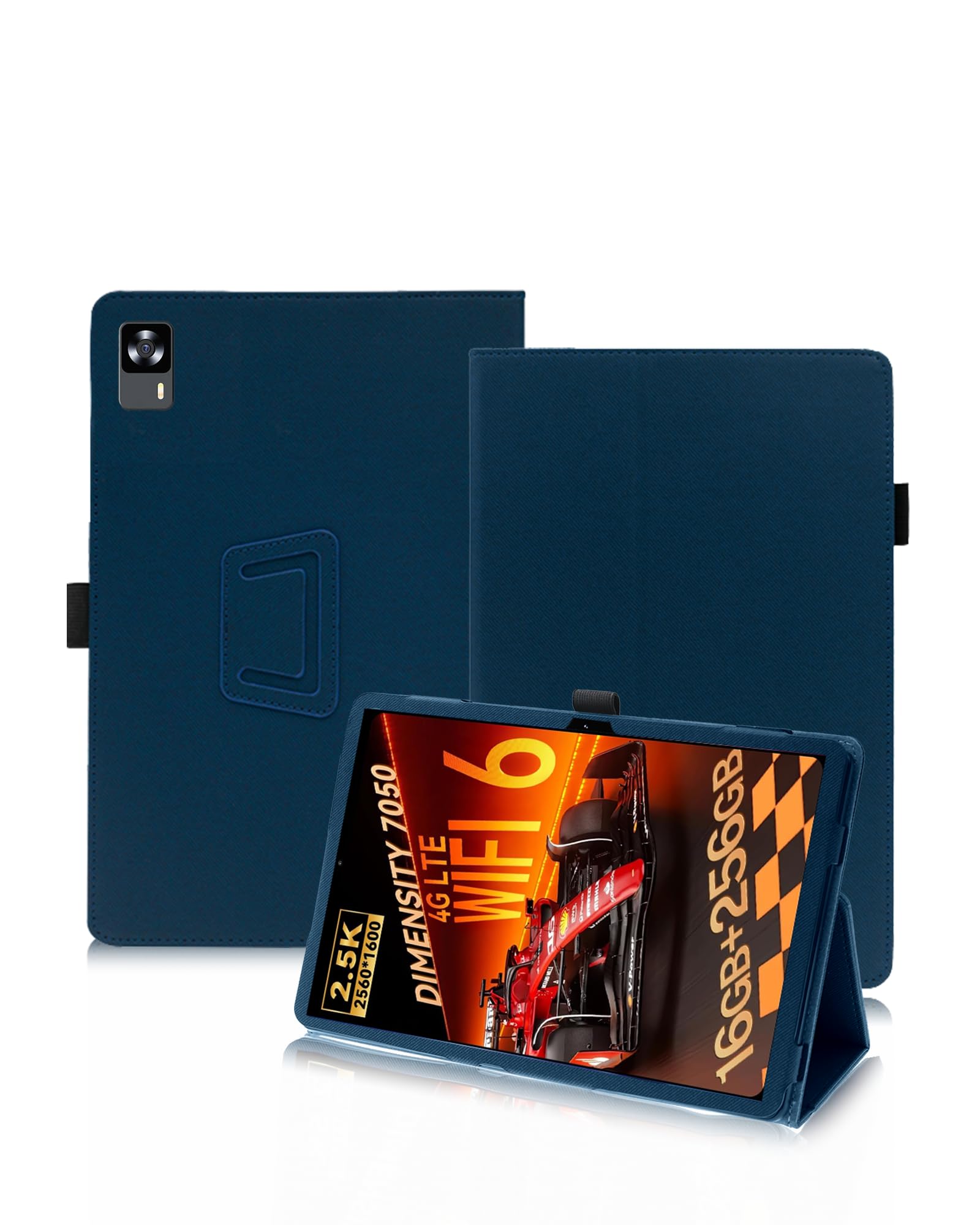 Protection Headwolf FPad7 étui tablette Android bleu anti-choc fin - 8