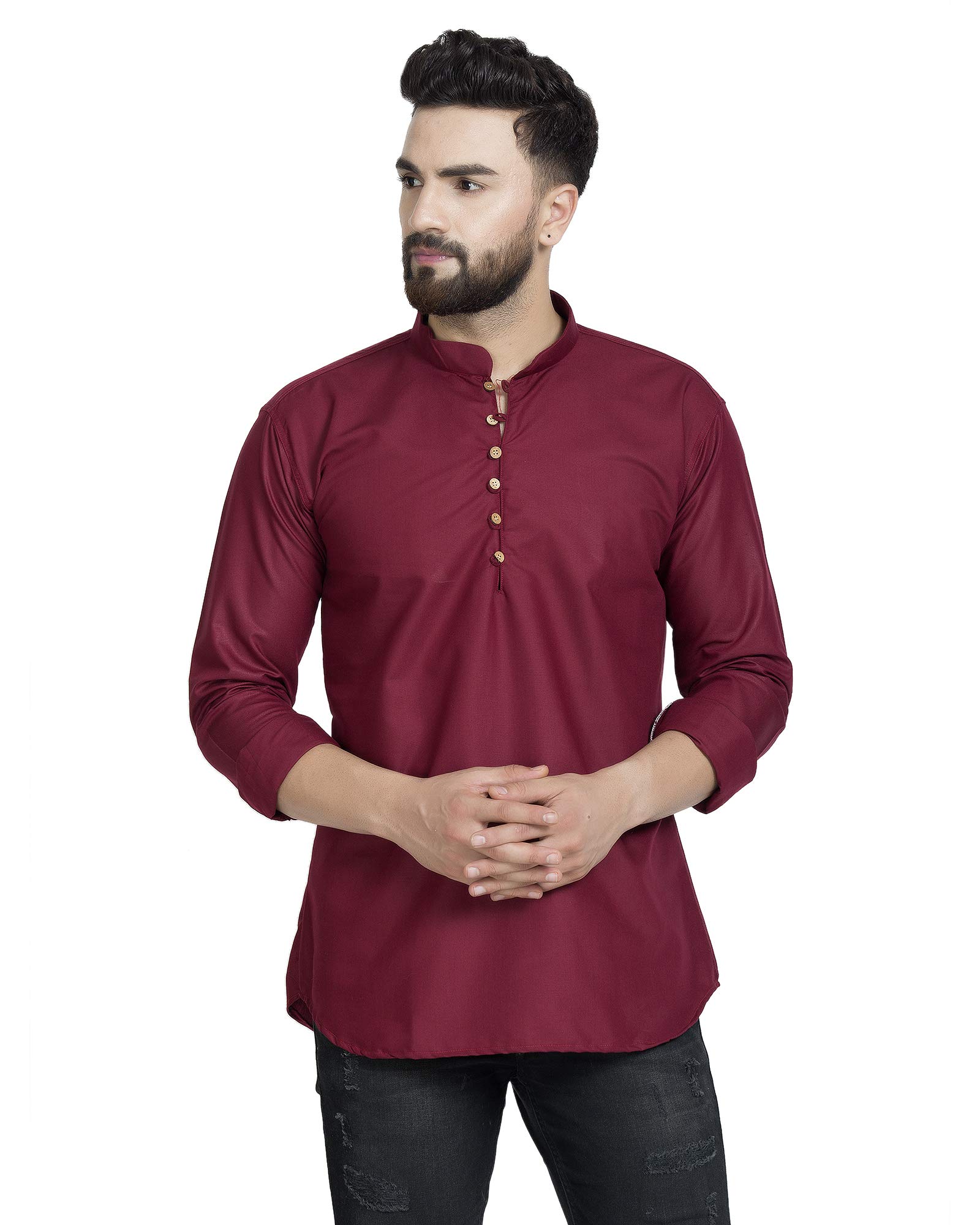 Ben Martin Men's Cotton Regular Kurta