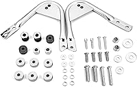 Vista 7 de Dasen Portaequipajes de Montaje para Dos Bolsos con Kit de Hardware de Conexión de Desenganche Rápido Compatible con Harley Touring Road Glide