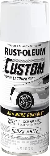 Rust-Oleum 352722 Automotive Custom Lacquer Spray Paint, 11 oz, Gloss