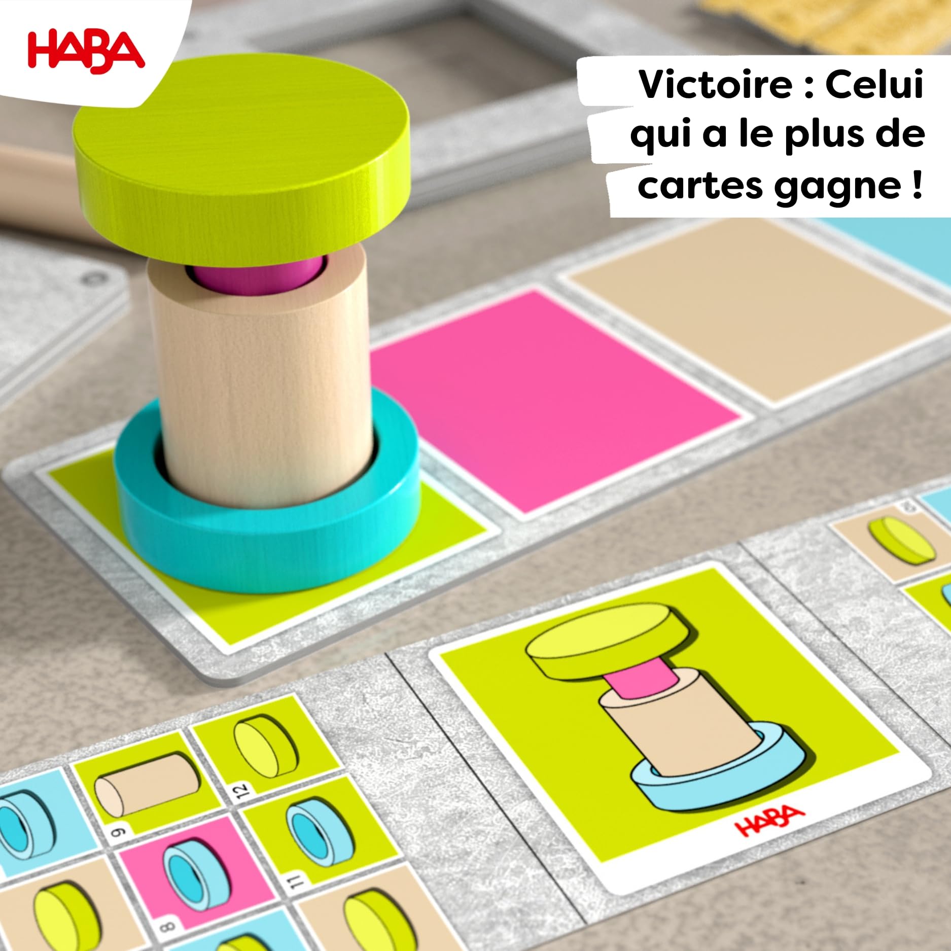 HABA Gioco di logica & Gioco di strategia per bambini da 8 anni - Gioco per famiglie con sfide complesse e momenti di divertimento rapidi per accattivanti duelli di squadra - 2011822003