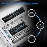 Thermalright A70 Vision White PC Case with 9.16 Inch Display, Panoramic Safety Glass, ATX Tower Supports ATX Motherboard/42 cm Graphics Cards, with ARGB Light Bar and Hidden Cable Management - 3