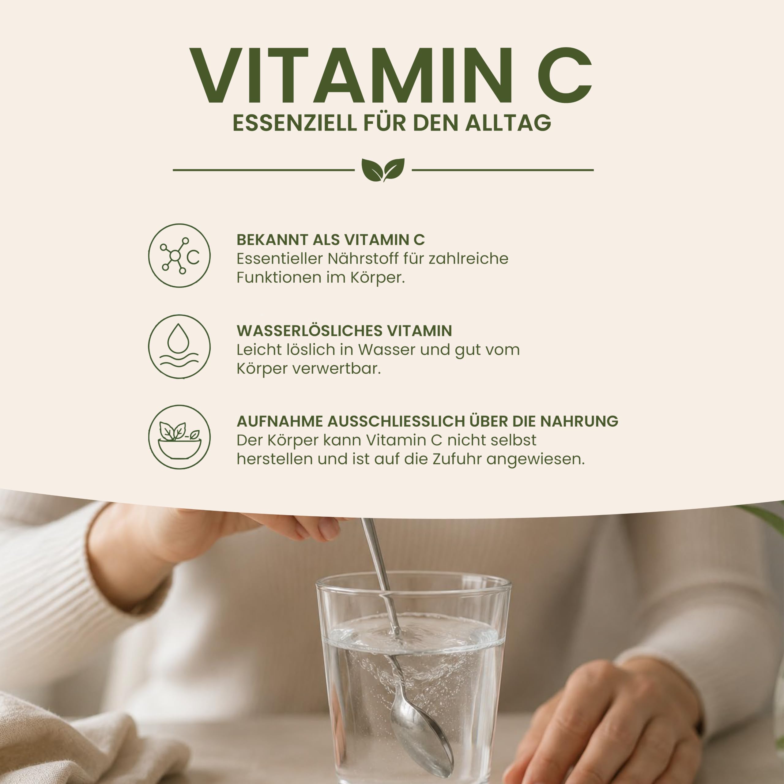 10 kg Vitamin C Pulver | L-Ascorbinsäure | 100% rein ohne künstliche Zusatzstoffe