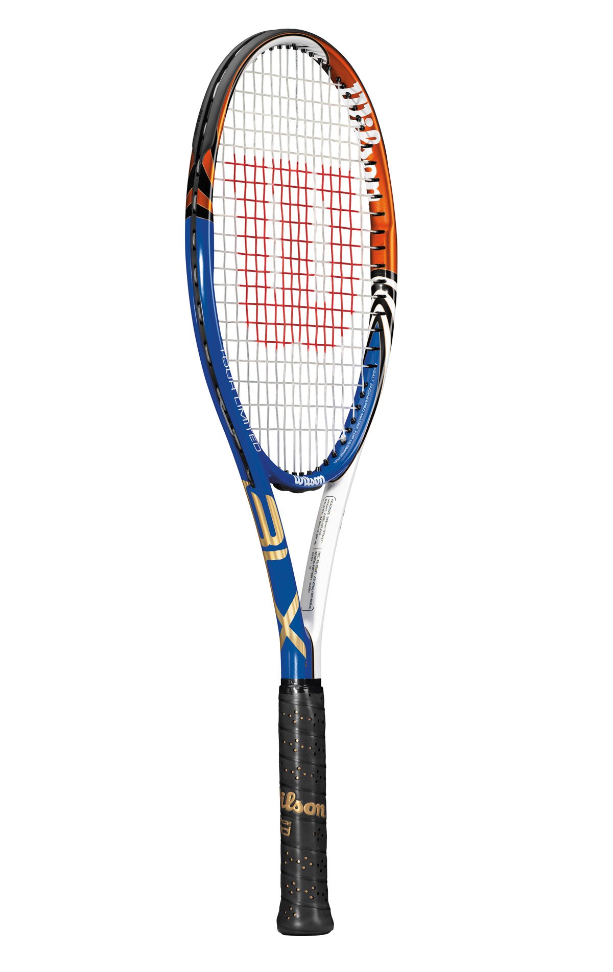 Buy Wilson Tour Limited BLX Unstrung Tennis Racquet (Blue/Orange