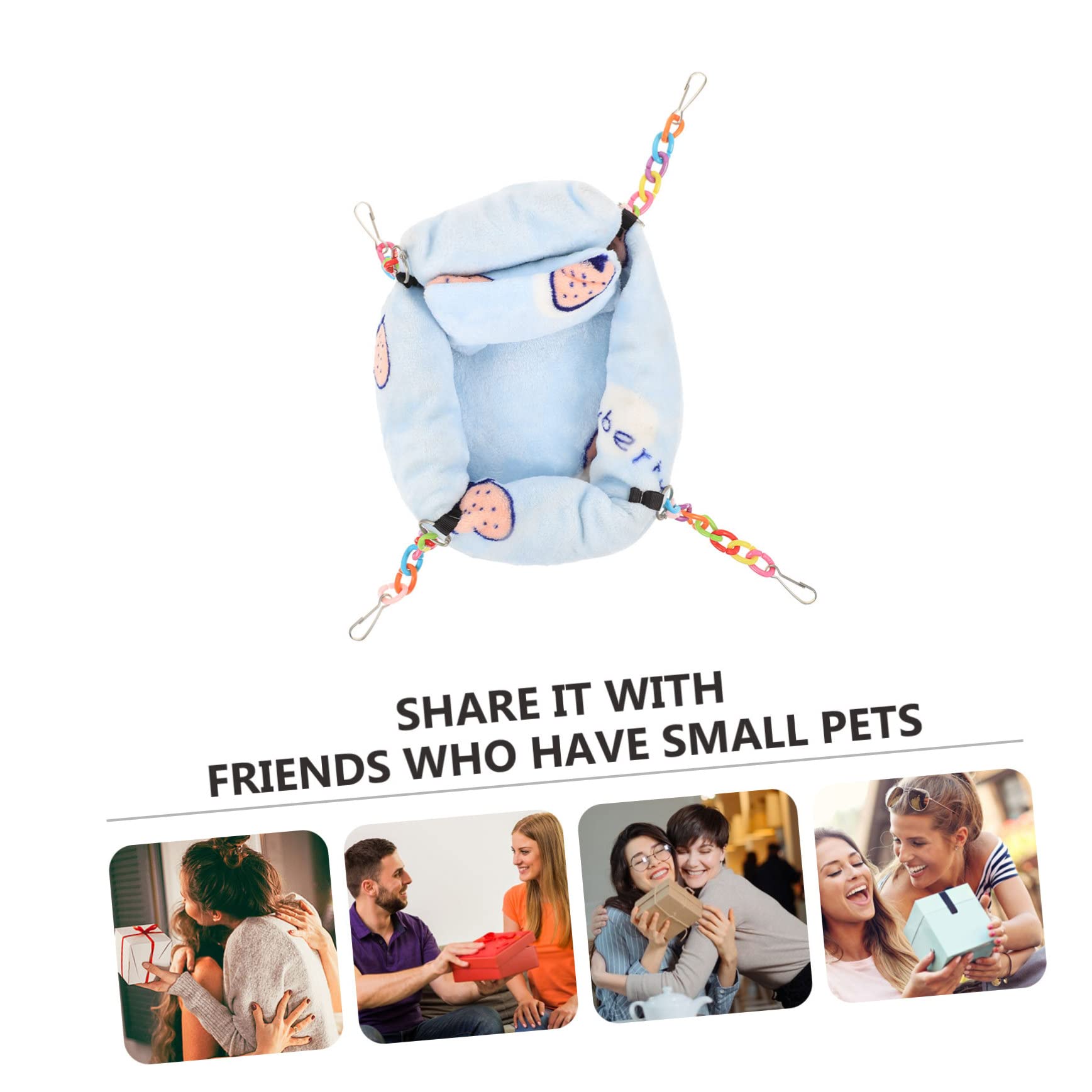 DOITOOL 2stücke Hängematte Für Kleine Haustiere Bunte Hängematte Für Hamster Ratten Und Chinchillas Atmungsaktiv Sicher Und Bequem Für Schlafplätze Und Spielbereiche Im Käfig