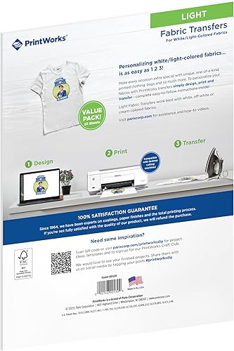 Miniatura 2 de Printworks - transferencias de impresiones por inyección de tinta, para camisetas oscuras