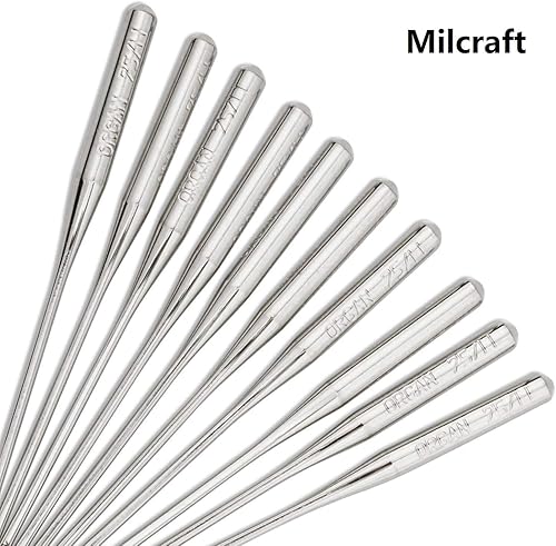 Miniatura 5 de 50 agujas de coser para máquina de coser de bordado, tamaño 75/11, 130/705H, HAx1 agujas de coser para máquina de coser Brother (paquete de 10 5