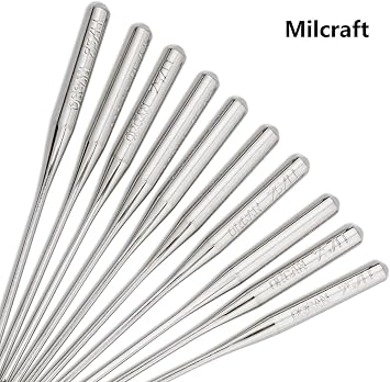 50 Pcs Embroidery Sewing Machine Needles Size 75/11 130/705H HAx1 Sewing Needles for Brother Sewing Machine (10 Pack of 5 Needles)