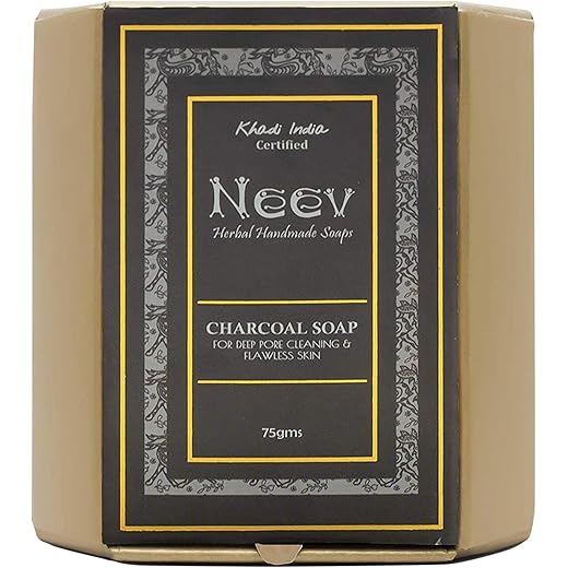 Neev Charcoal Cleanse Soap 75g 75 g